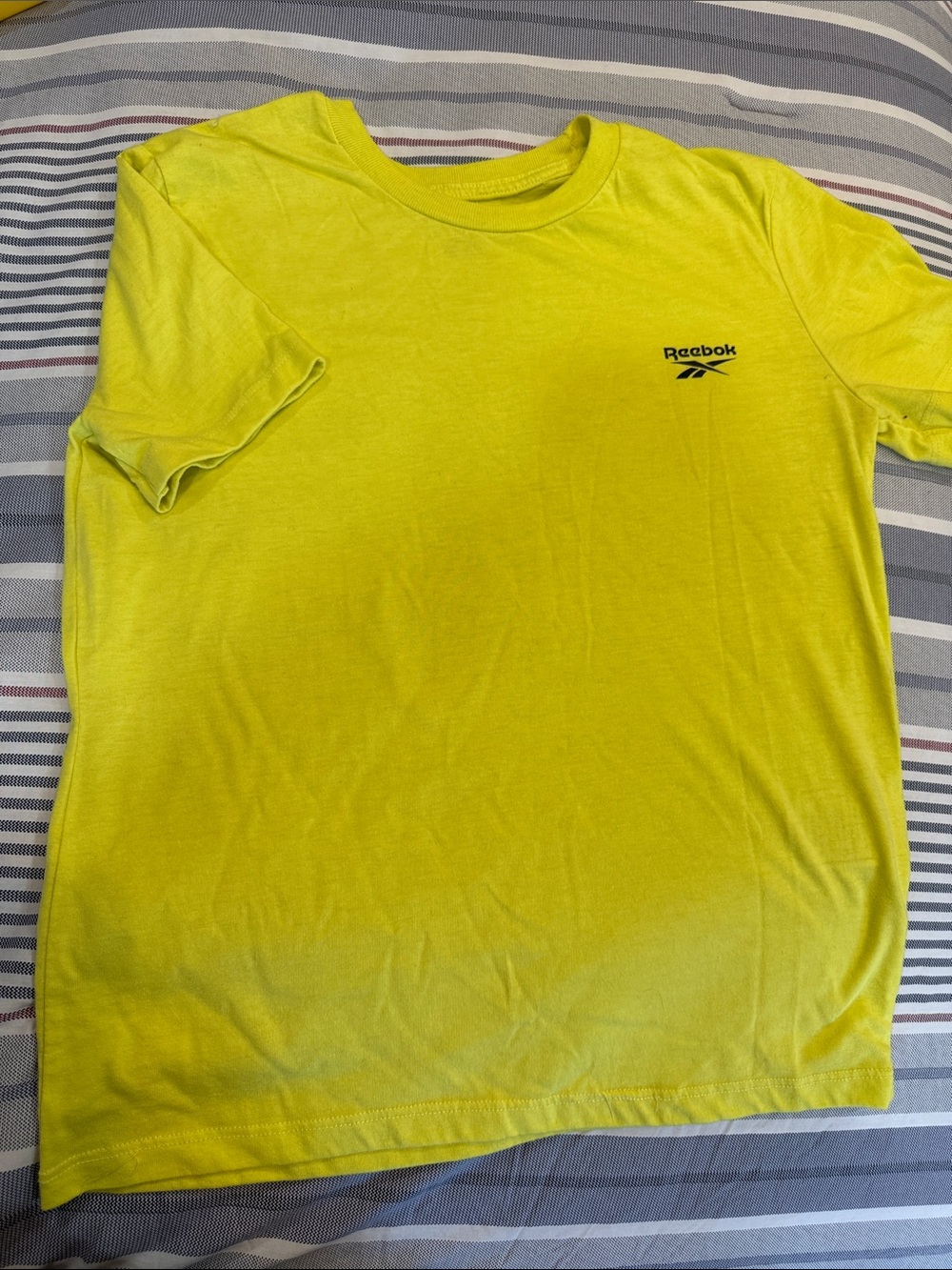 Reebok Neon Lime Short Sleeve Tee